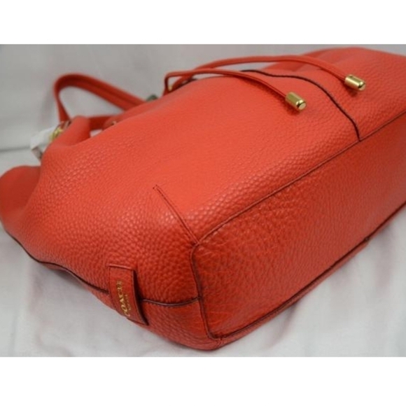 Coach XL 25307 Legacy Dream Drawstring Pebble Leather Bag - Picture 2 of 10